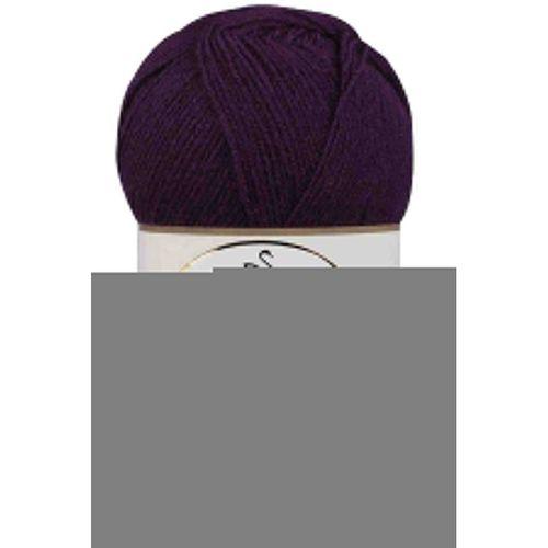 1 Adet Süper İnci El Örgü İpi 100 gr Mor 3260