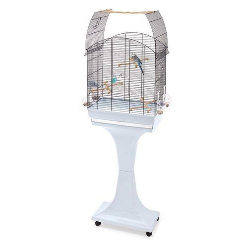 Imac Agata Delux Ayaklı Üstü Açılır Kuş Kafesi Mavi/mor 58x33x62,5cm