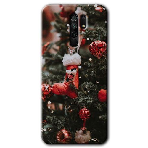 Xiaomi Redmi 9 Kılıf Baskılı Arka Kapak - Happy New Year +Tam Ekran Koruyucu