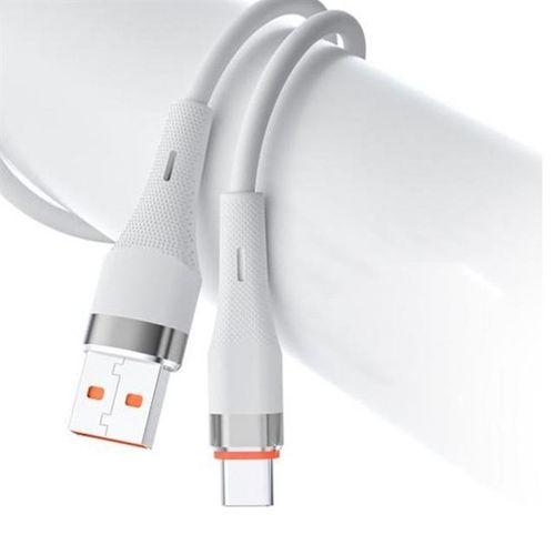 Powerway HC05 Örgülü 5 Amper USB TO Type- C 1 Metre Şarj Data Kablosu