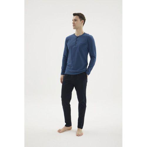 Kocabey 9250 Erkek Midi Yaka Pijama Takım