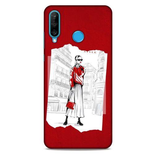 Sokak Modası 65 Huawei P30 Lite Kılıf Desenli Silikon