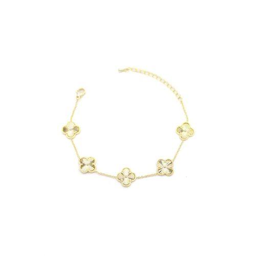 VC Yonca Bileklik - Büyük Boy - Altın