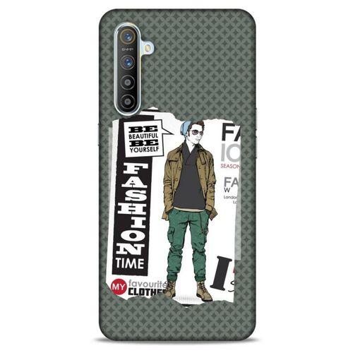 Sokak Modası 33 Oppo Realme XT Kılıf Desenli Silikon