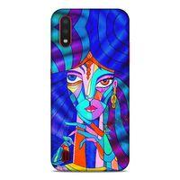 Lopard Samsung Galaxy A01 Uyumlu Kılıf Sürreal Yüzler ♀ (45) Liquid Air Kılıf Baskılı