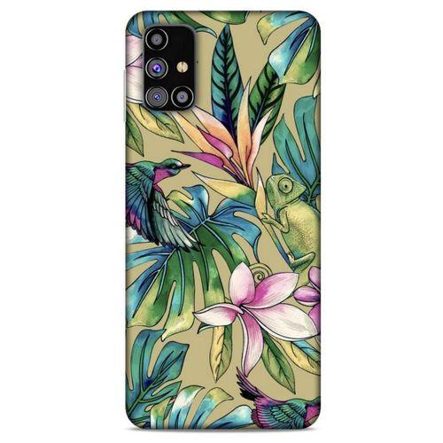 Samsung Galaxy M31s Uyumlu Kılıf Yeşil Delisi (17) Tasarım Kılıf Avcı yeşili