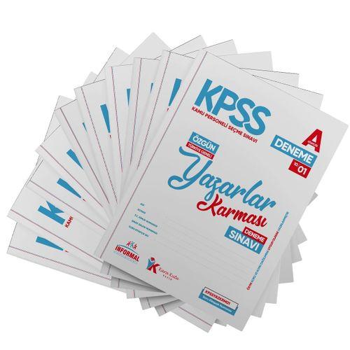 2026 KPSS Lisans GY-GK Yazarlar Karması Türkiye Geneli KURUMSAL 10lu Dijital Çözümlü Deneme Paketi