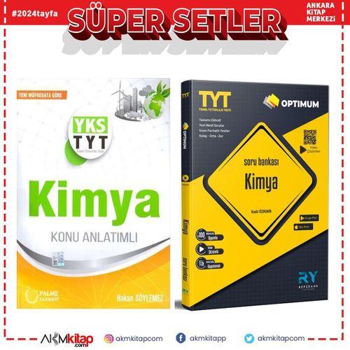 Palme TYT Kimya Konu ve Referans TYT Kimya Soru Bankası Seti 2 Kitap