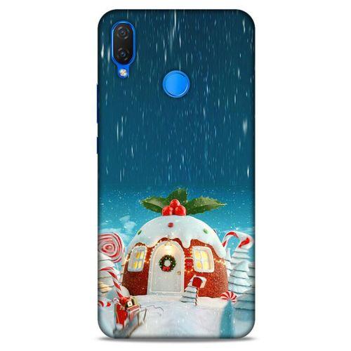 Huawei Psmart 2019 Kılıf Snowix (14) Lansman Kılıf Beyaz Kırmızı