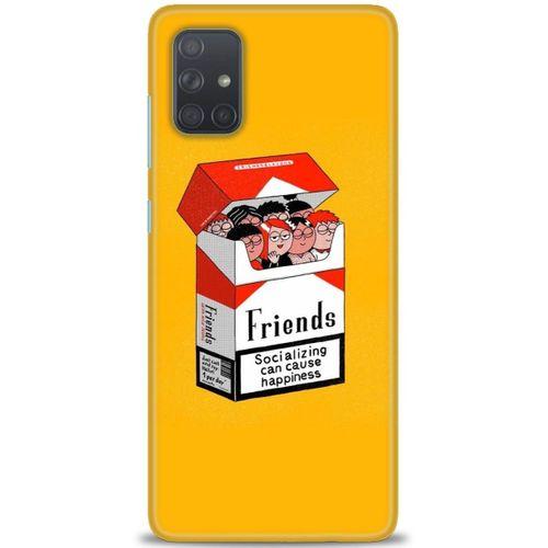 Samsung Galaxy A51 Kılıf HD Baskılı Kılıf - Friends + Tam Ekran Koruyucu