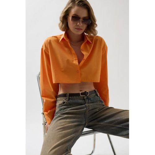 Crop Oversize Gömlek