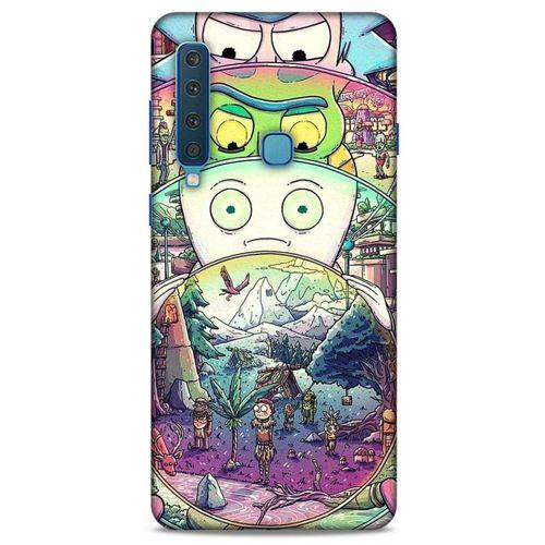 Samsung Galaxy A9 2018 Uyumlu Kılıf Rick And Morty (48) Bumper Kılıf Decoy Jerrys