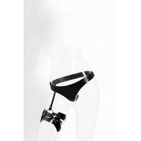 Siyah Tanga - Külot Deri Metal Halka Detaylı - Brf1156