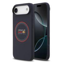 Apple iPhone 17 Air Kılıf Redbull Orjinal Lisanslı M-safe Şarj Özellikli Kırmızı Halka ve Logo Silikon Kapak