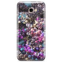 Samsung Galaxy J4 Plus Kılıf Draje Çikolata Arka Kapak Koruma Desenli Full Koruyucu