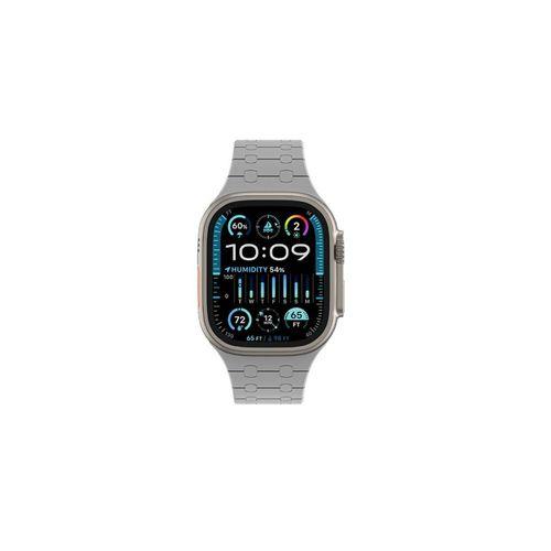 Apple Watch Ultra 49mm Amazingthing Smoothie Sport Magnetik Tak Çıkar Silikon Strap Kayış