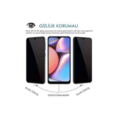 Samsung Galaxy A31 Gizlilik Korumalı Cam Ekran Koruyucu