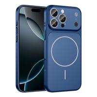 Apple iPhone 14 Pro Max Kılıf Zore M-Safe Şarj Özellikli Kamera Korumalı Formen Kapak