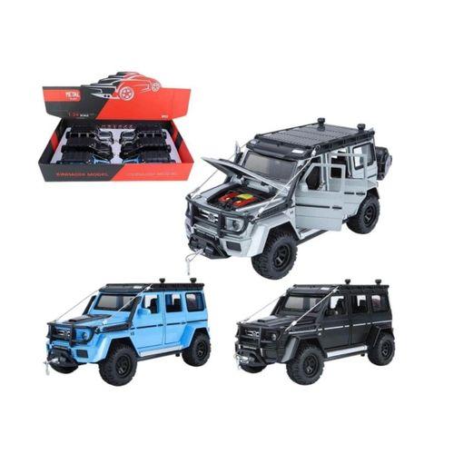 Eğitici Oyuncak XHD-B2421 -Vardem 1:24 Çek Bırak Işıklı ve Sesli Model Off Road Metal 1:24