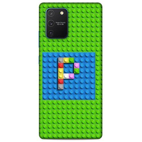 Lopard Samsung Galaxy S10 Lite Uyumlu Kılıf BloX (28) Arka Kapak P Harfi
