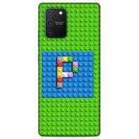 Lopard Samsung Galaxy S10 Lite Uyumlu Kılıf BloX (28) Arka Kapak P Harfi