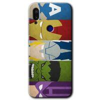 Xiaomi Redmi Note 7 HD Baskılı Kılıf + 9D Tam Ekran Koruyucu - Avengers-1