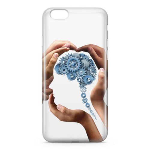 Apple iPhone 6 Plus - 6S Plus Kılıf Beyin Makinesi Arka Kapak Koruma Desenli Full Koruyucu