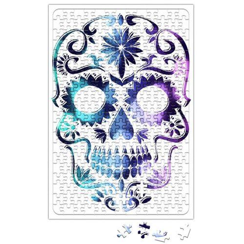 Caveira Colors Puzzle 240 Parça Yapboz