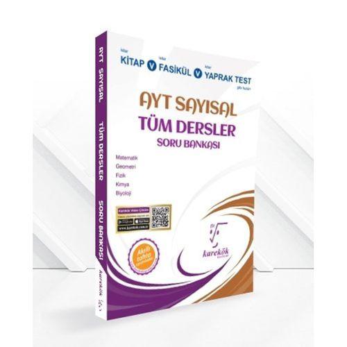 AYT Sayısal Tüm Dersler Soru Bankası Karekök Yayınları