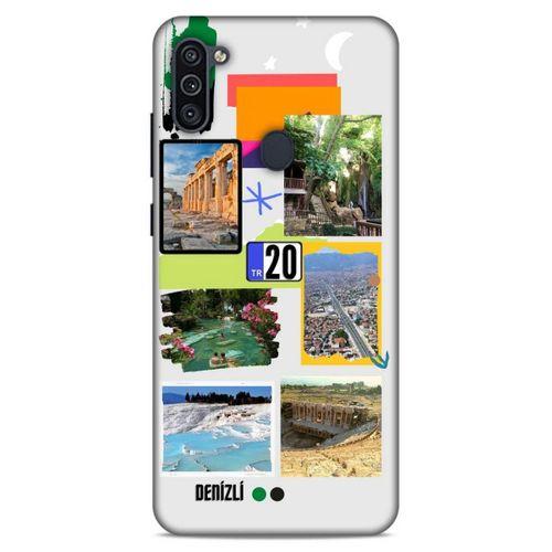 Lopard Samsung Galaxy M11 Uyumlu Kılıf Şehirli ※ (20) Denizli Koruyucu Kılıf
