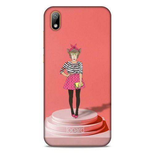 Huawei Y5 2019 Kılıf FunnyMaX (9) Kılıf Gül Kurusu Maymun