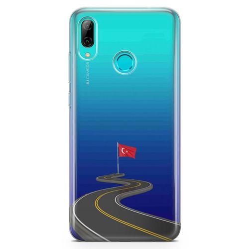 Huawei Y9 2019 Kılıf Türkiye Yolları Arka Kapak Koruma Desenli Full Koruyucu