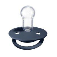 Eğitici Çocuk Bibs De Lux Silikon Emzik 0-36 Ay Steel Blue