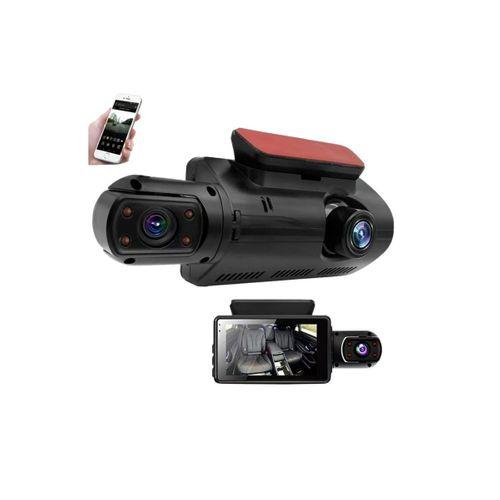 Çift Görüşlü Dashcam – Gece Görüşlü 1080p Araç İçi Güvenlik Kamerası
