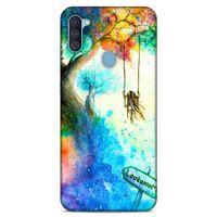 Lopard Samsung Galaxy A11 Uyumlu Kılıf Manipülasyon ☻ (47) Crystal Flex Kılıf Baskılı