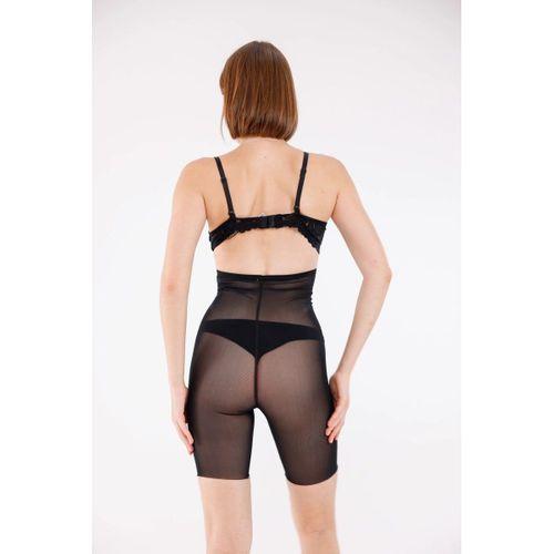 Freshness 0007 Lazer Kesim Tül Yüksek Bel Şort Korse
