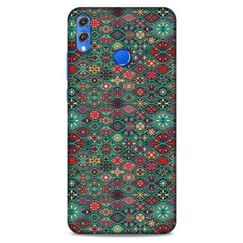 Ethnic Culture (12) Huawei Honor 8x Kılıf Silikon Kapak Desenli