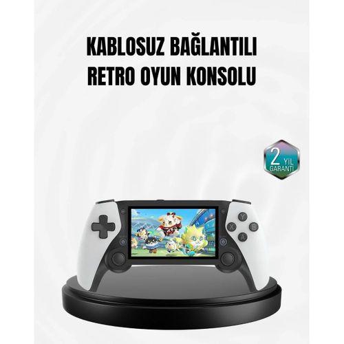 4.3 İnç Ekranlı Retro Oyun Konsolu – 64 Gb Hafızalı, Şarjlı Ve Multimedya Destekli