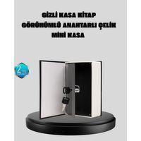 Anahtarlı Gizli Kitap Kasa – Metal İç Yapı, Kamuflajlı Sözlük Tasarım