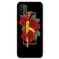 MRCİLETİSİM Xiaomi Redmi 9T Kılıf HD Desen Baskılı Arka Kapak + Temperli Cam - Bedel