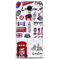 Xiaomi Redmi 5 Plus Kılıf HD Baskılı Kılıf - London Set + Tam Ekran Koruyucu