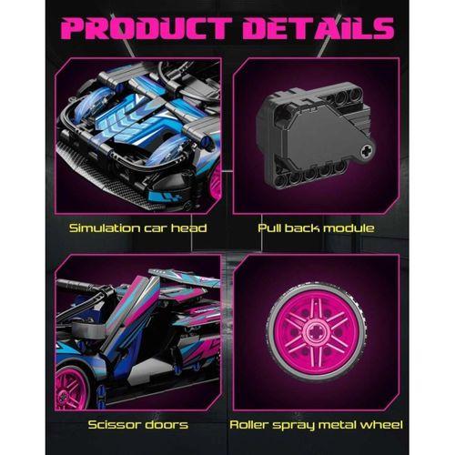 9055-6  TOYSE TOYS BRİCKS SPEED MAVİ CYBER-EKN