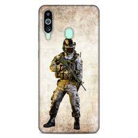 Lopard Samsung Galaxy M40 Uyumlu Kılıf GameX (21) Koruyucu Kapak Soldier