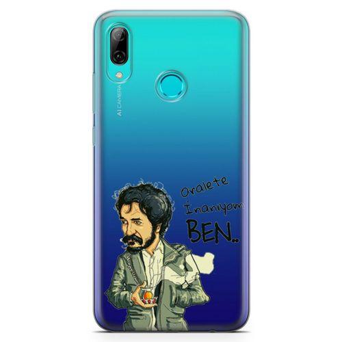 Huawei Y7 2019 Kılıf Caps Oraleti Seviyorum Ben Arka Kapak Koruma Desenli Full Koruyucu