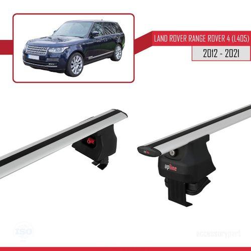 Land Rover Rang Rover 4 (L405) 2012-2021 Arası ile uyumlu ACE-4 Ara Atkı Tavan Barı GRİ