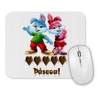 Amor e Pascoa Mouse Pad