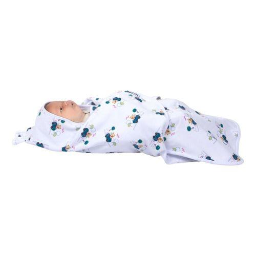 Sevi Bebe Sevi Bebe İnterlok Bel Koruyuculu Kundak ART-558 Arabalı Ayı
