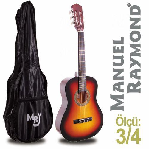 Klasik Gitar Junior Manuel Raymond MRC87SB  KILIF HEDİYE