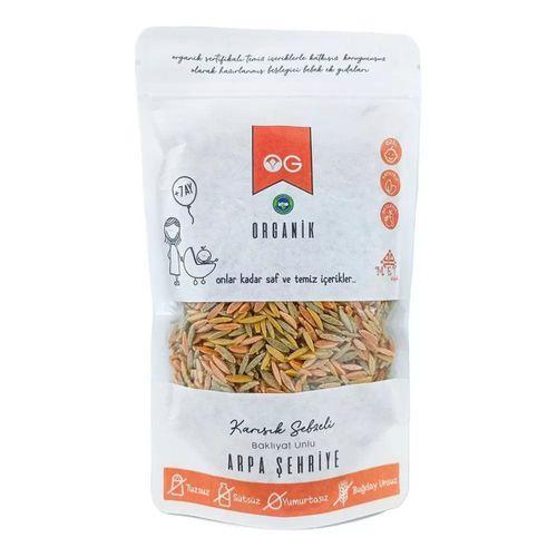 OG Natural OG Natural Organik Karışık Sebzeli Bakliyat Unlu Arpa Şehriye 250 Gr