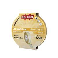 Her Bant Çift Taraflı Bant 18Mmx25Mt - 3 adet